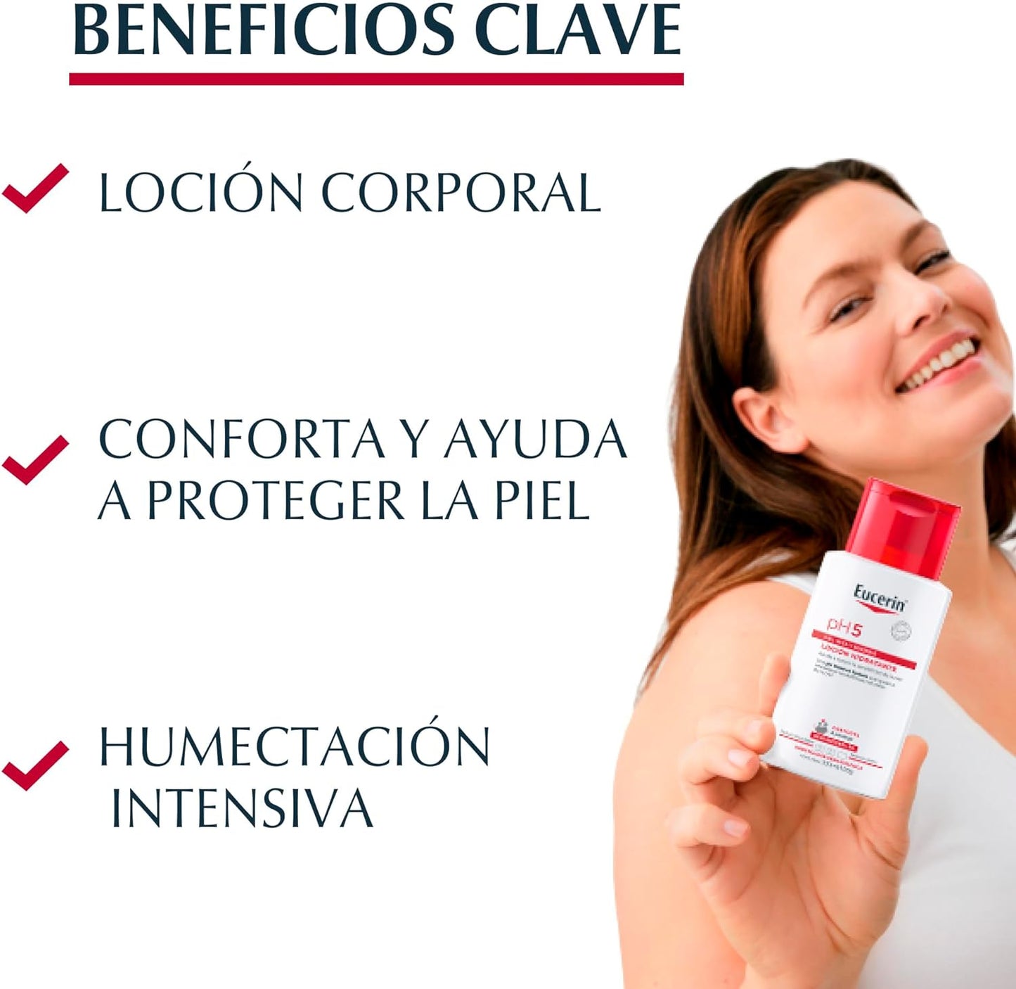 EUCERIN PH5 Locion Hidratante para Piel Seca y Sensible, 100ml