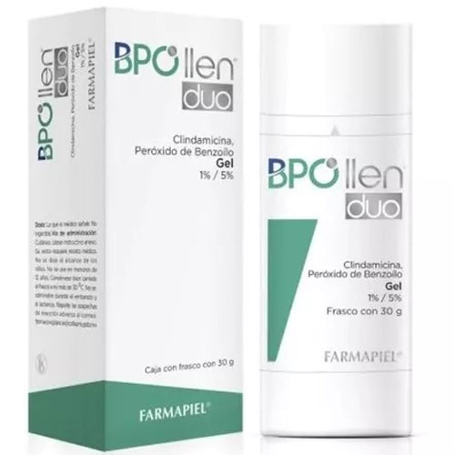 FARMAPIEL Bpollen Duo Gel 1% / 5% para Barros y Espinillas, 30gr