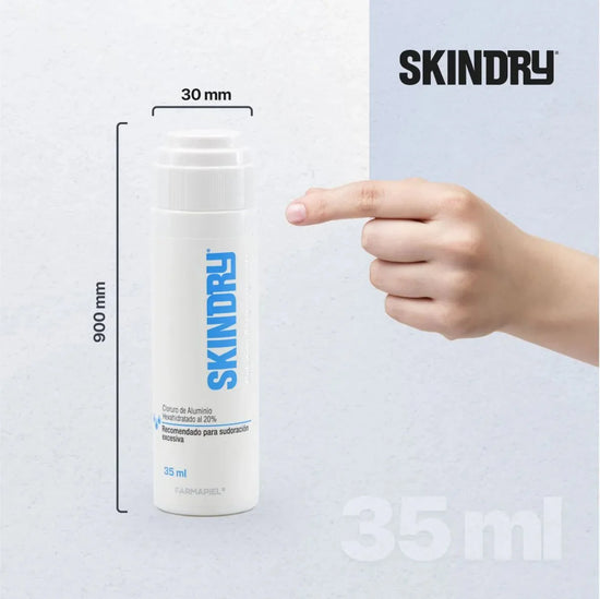 FARMAPIEL Skindry Antiperspirante 72h, Eficaz para Sudoración Excesiva, 35ml