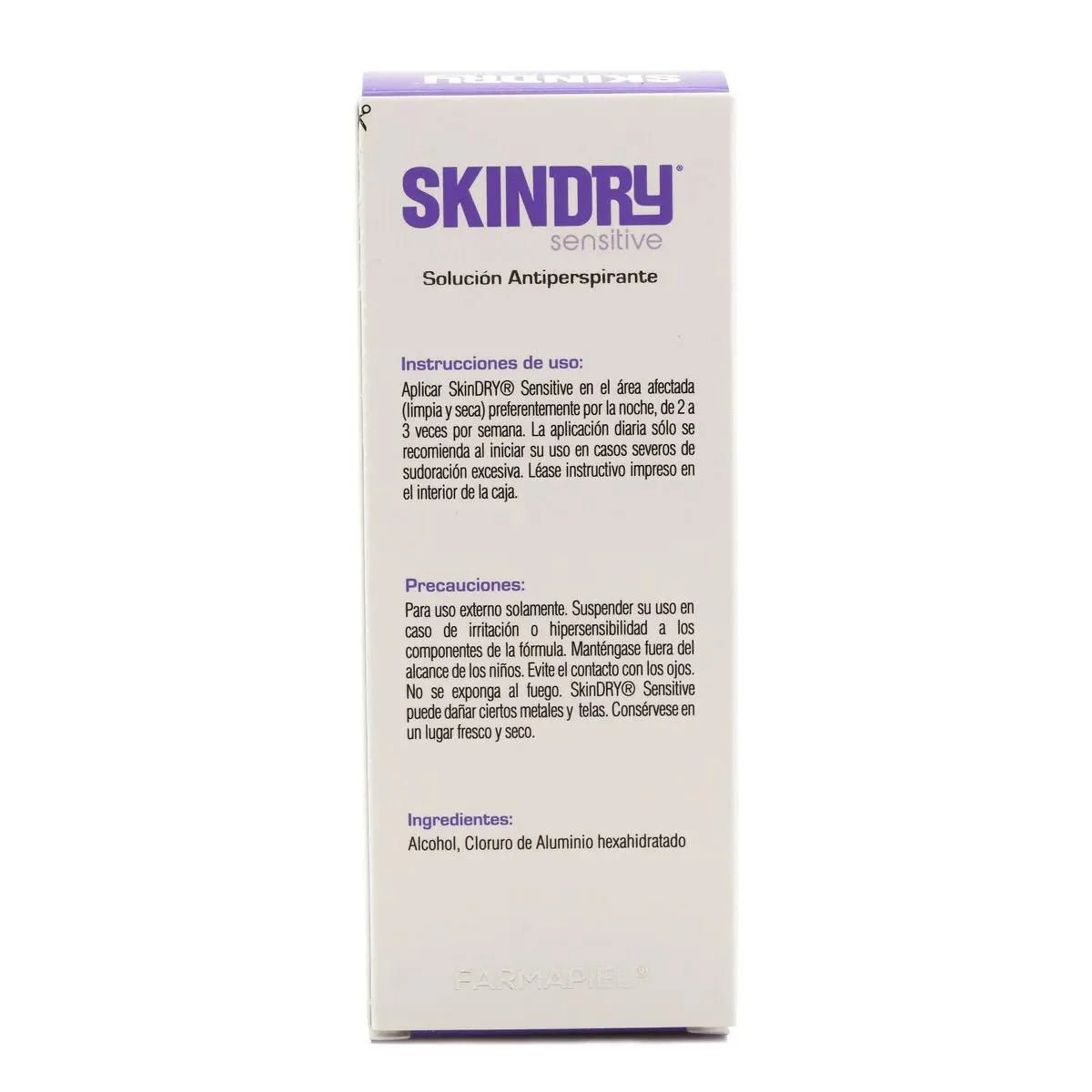 FARMAPIEL Skindry Sensitive Antiperspirante 48h, para la Sudoración Excesiva, 35ml