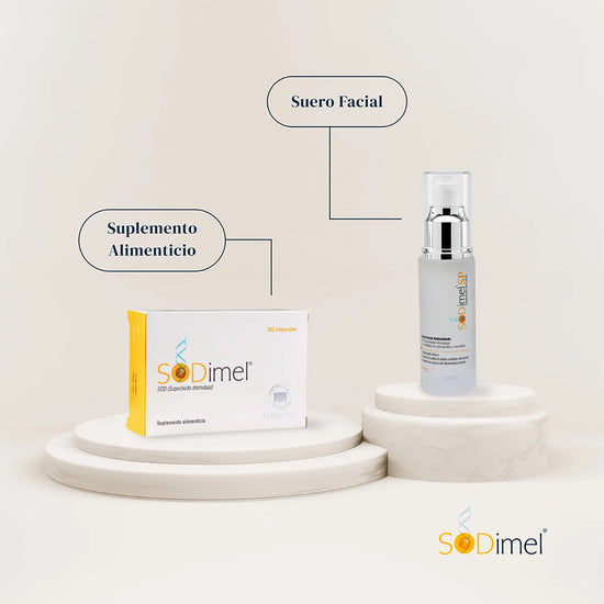 FARMAPIEL Sodimel Suero Facial Antioxidante, Protege Contra el Estrés Oxidativo