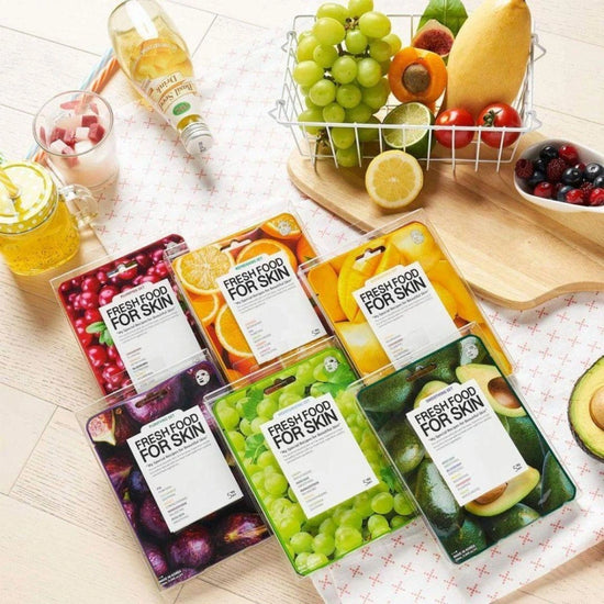 FARM SKIN Superfood For Skin Facial Sheet Mask Avocado Smoothing