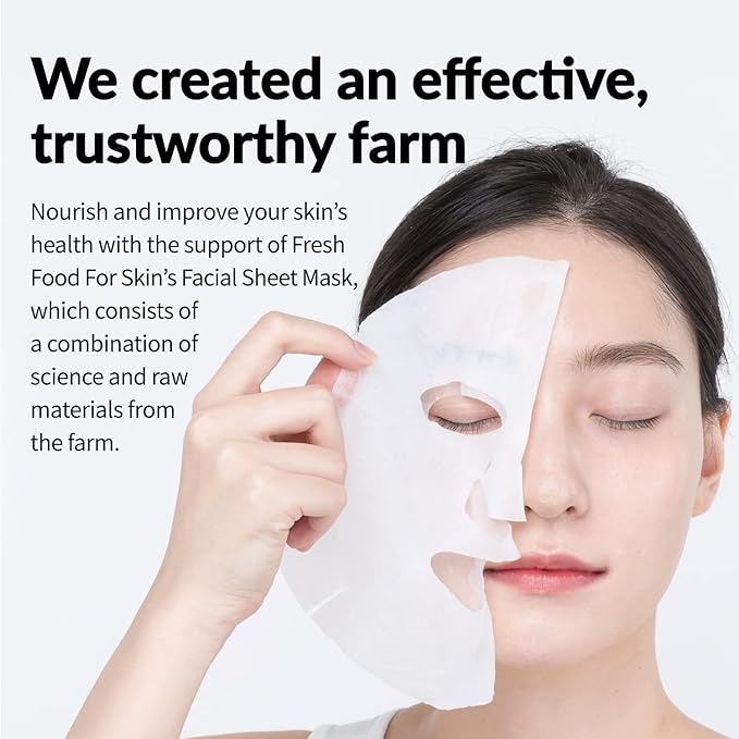 FARM SKIN Superfood For Skin Facial Sheet Mask Carrot