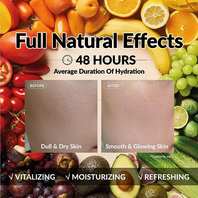 FARM SKIN Superfood For Skin Facial Sheet Mask Mangosteen Balancing