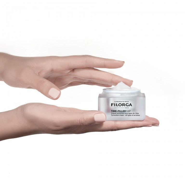 FILORGA Time-Filler 5XP Crema Facial, Alisa 5 Tipos de Arrugas, Piel Normal-Seca