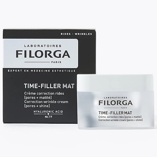 FILORGA Time-Filler Mat, Crema Correctora de Arrugas [Poros + Matificante] 50ml