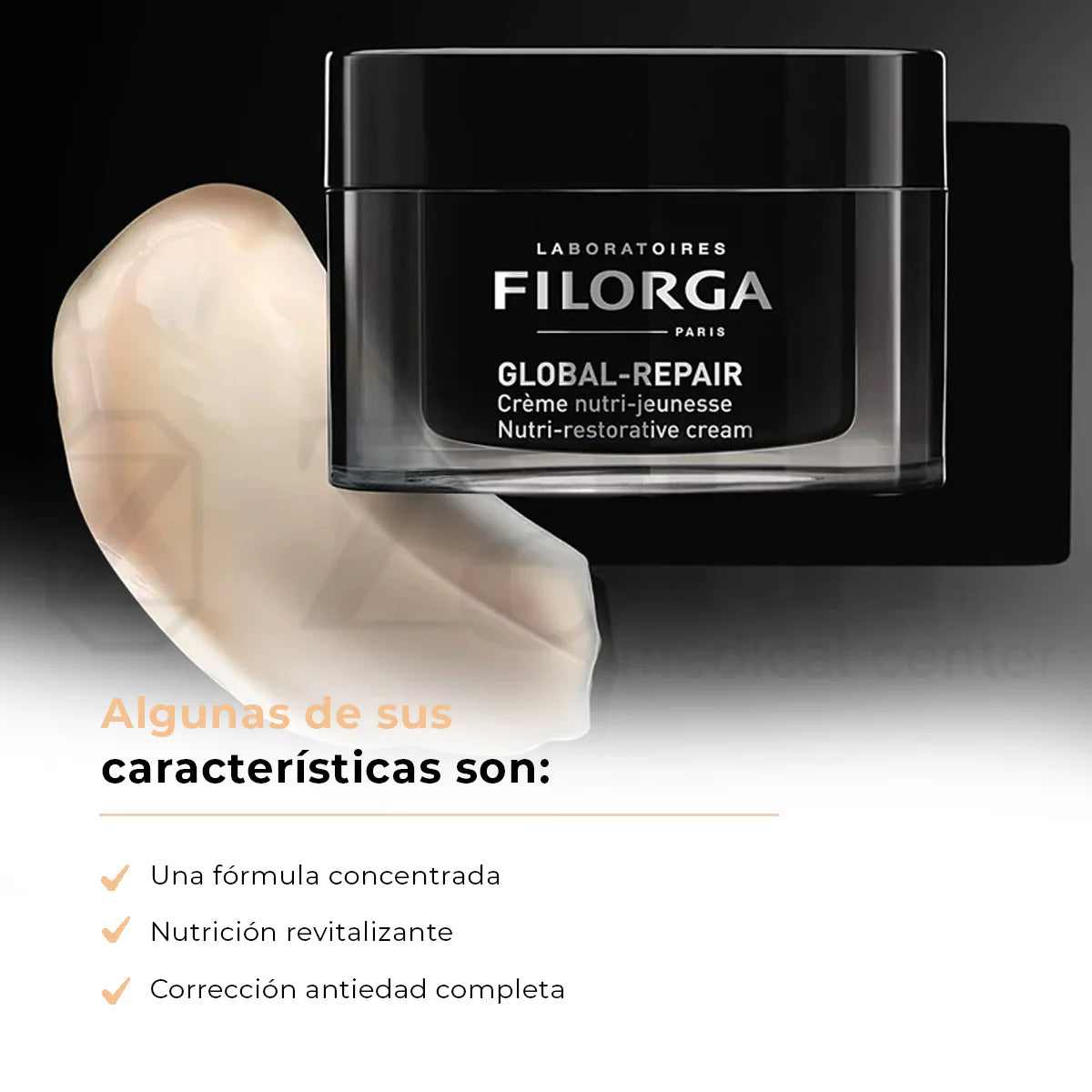 FILORGA Global Repair Advanced, Crema Reparadora Anti-Edad, 50ml