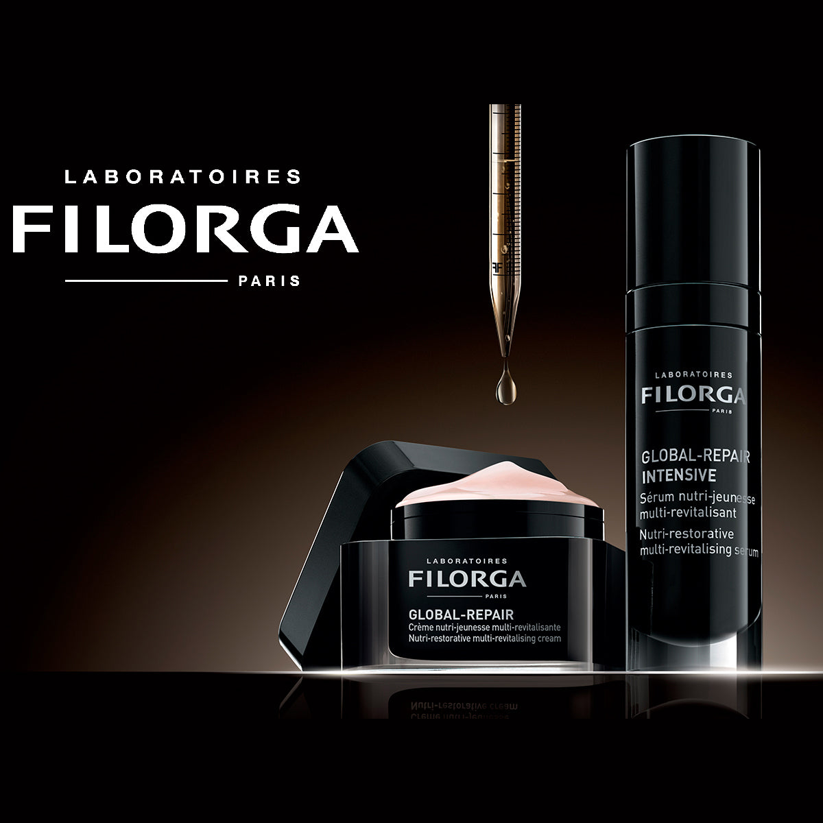 FILORGA Global Repair Advanced, Crema Reparadora Anti-Edad, 50ml