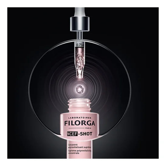 FILORGA NCEF-SHOT, Concentrado Antiedad Polirevitalizante Facial, 15ml