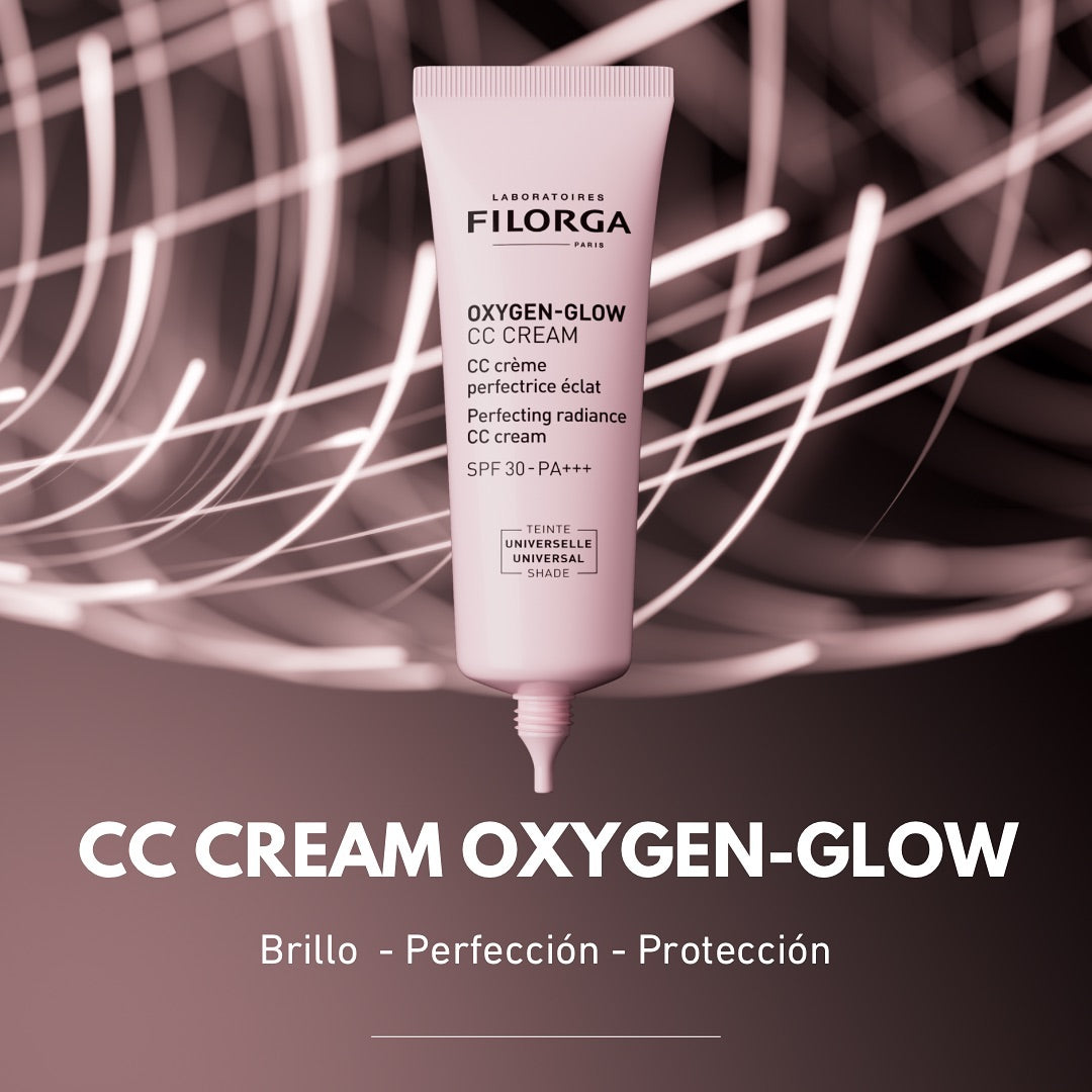 FILORGA Oxygen-Glow CC Cream, Perfeccionadora iluminadora SPF 30, 40ml