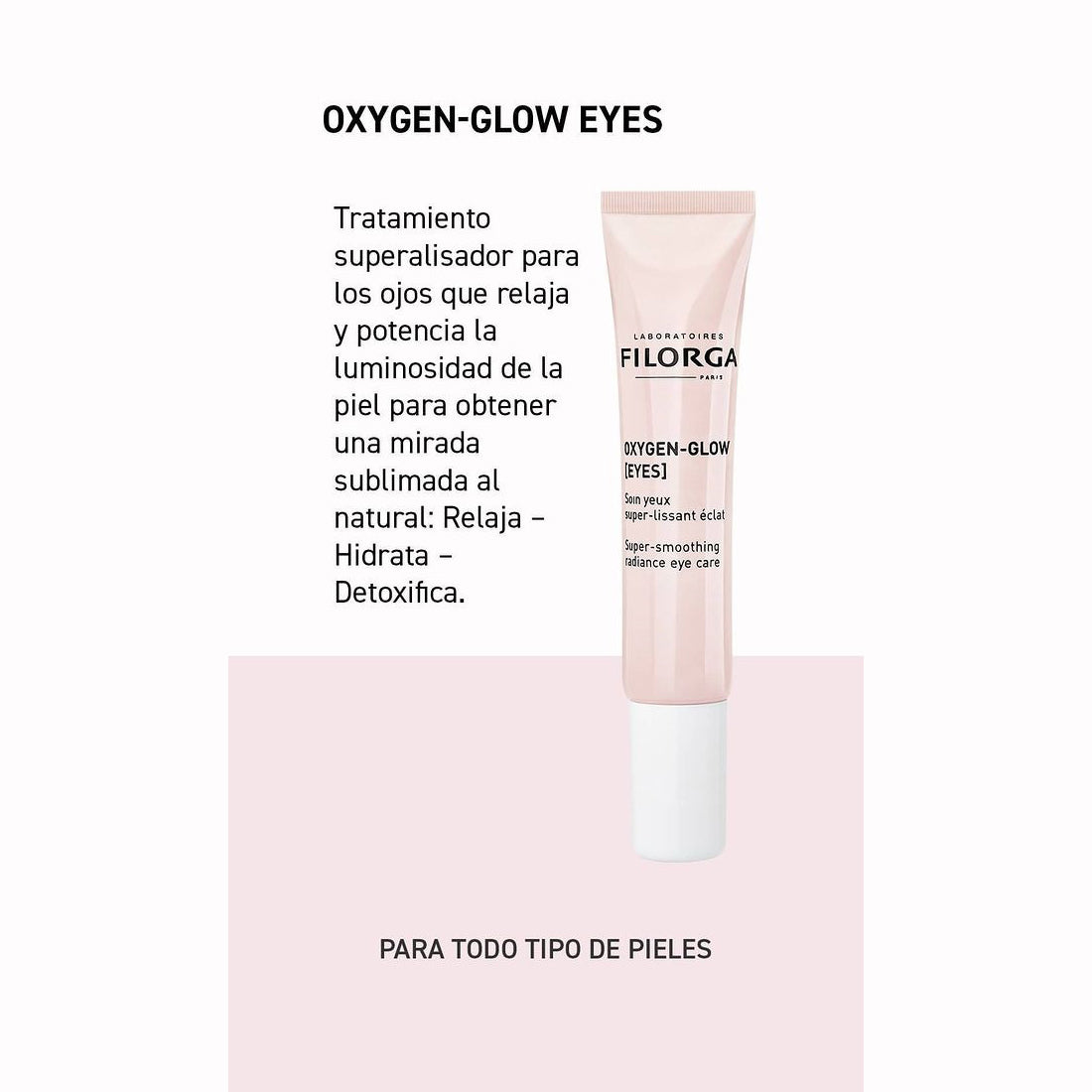 FILORGA Oxygen-Glow Eyes Contorno Ojos, Super Alisador e iluminador 15ml