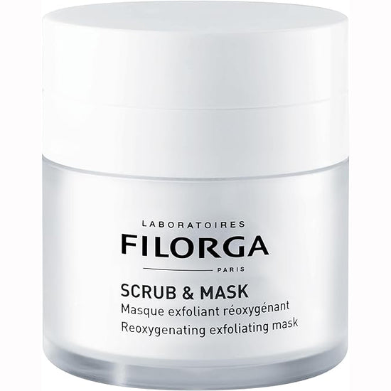 FILORGA Scrub & Mask, Mascarilla Facial Exfoliante Reoxigenante Antiedad, 55ml