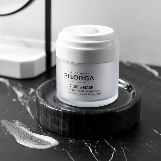 FILORGA Scrub & Mask, Mascarilla Facial Exfoliante Reoxigenante Antiedad, 55ml