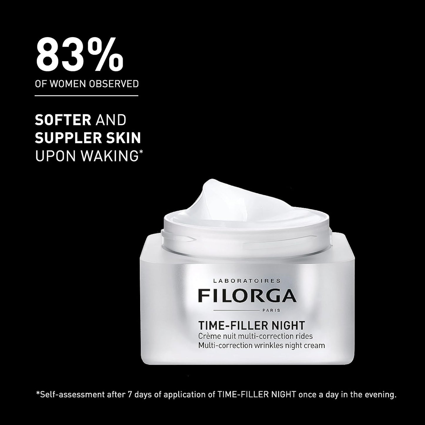 FILORGA Time-Filler Night, Crema Anti-edad de Noche Multi-Corrección de Arrugas