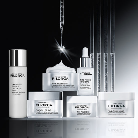 FILORGA Time-Filler 5XP Gel-Crema Facial, Alisa 5 Tipos de Arrugas, Piel Mixta-Grasa