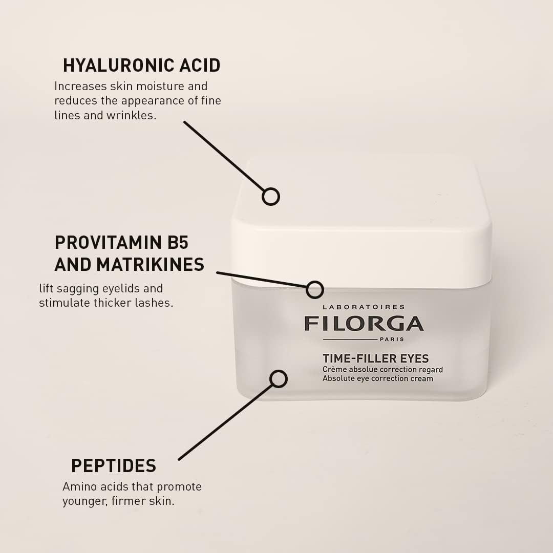 FILORGA Time-Filler Eyes, Crema Absoluta Corrección Contorno de Ojos, 15ml