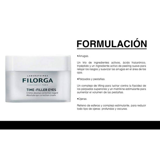 FILORGA Time-Filler Eyes, Crema Absoluta Corrección Contorno de Ojos, 15ml