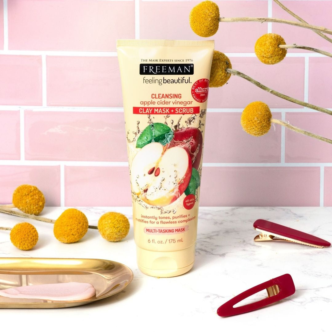 FREEMAN Cleansing Apple Cider Vinegar Clay Mask & Scrub 175ml