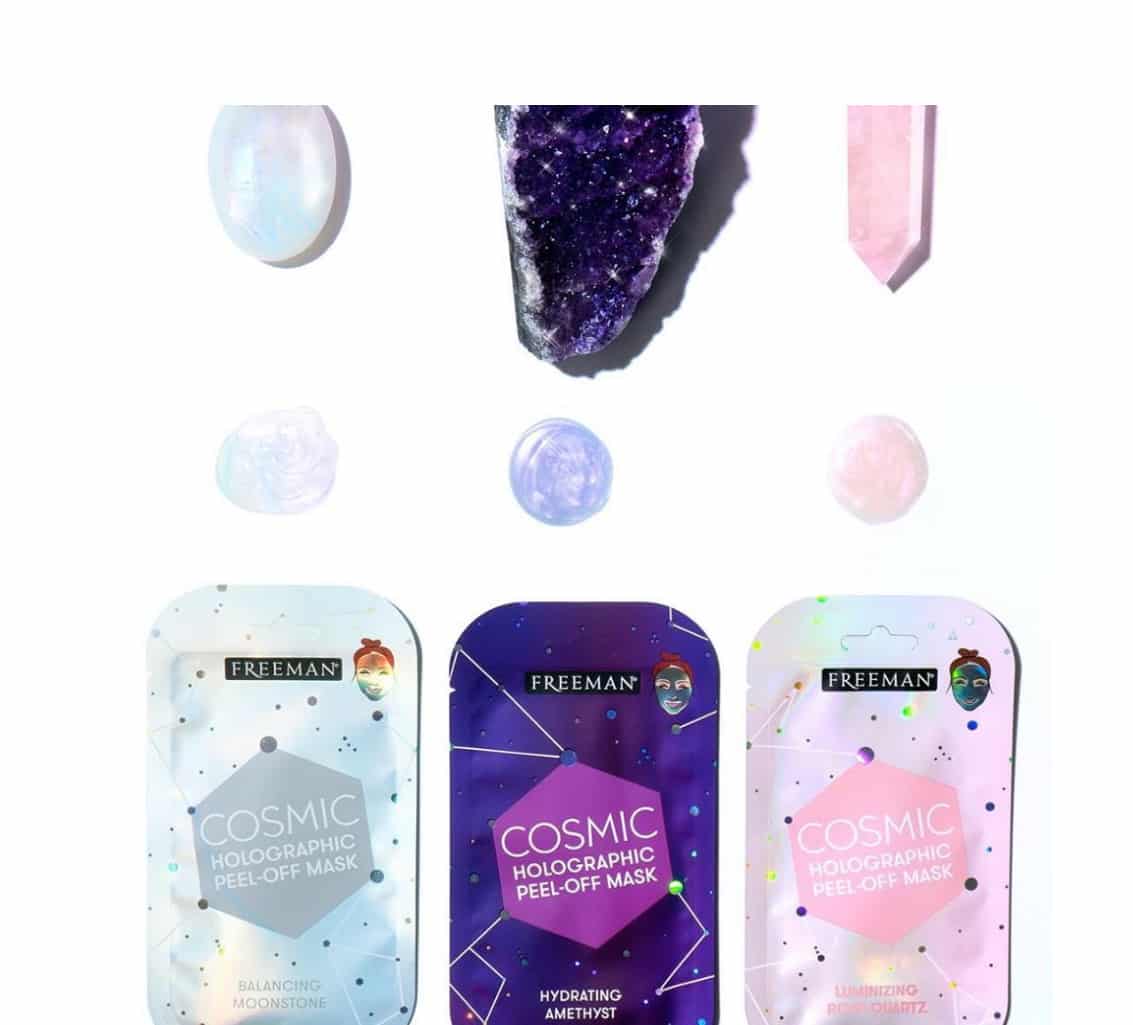 FREEMAN Cosmic Holographic Balancing Moonstone Peel-Off Mask 10ml