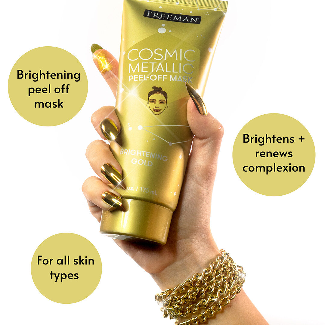 FREEMAN Cosmic Metallic Peel Off Mask Brightening Gold 175ml