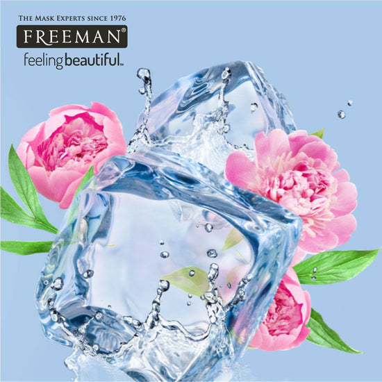 FREEMAN Hydrating Glacier Water & Pink Peony Gel Cream Mask 15ml