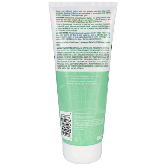 FREEMAN Australian Aloe Jelly Mask Tube,  Mascarilla Áloe Australiana