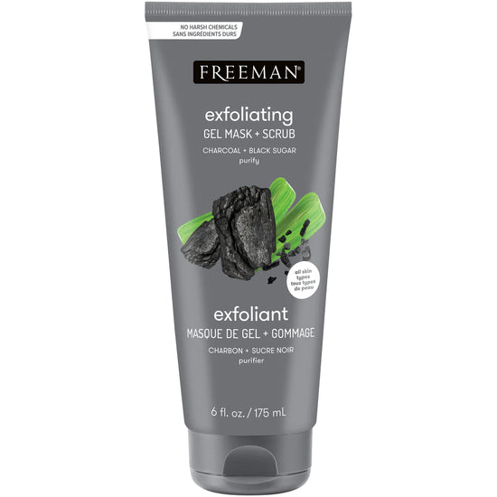 FREEMAN Polishing Charcoal & Black Sugar Gel Mask 175ml