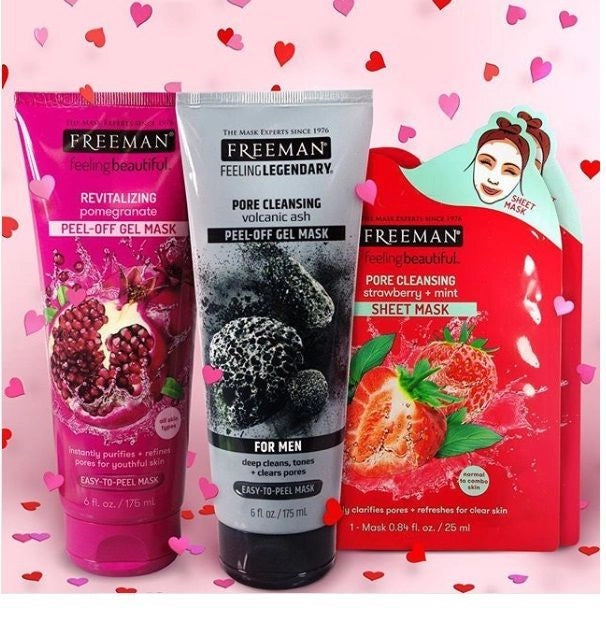 FREEMAN Pore Cleansing Strawberry & Mint Sheet Mask 25ml