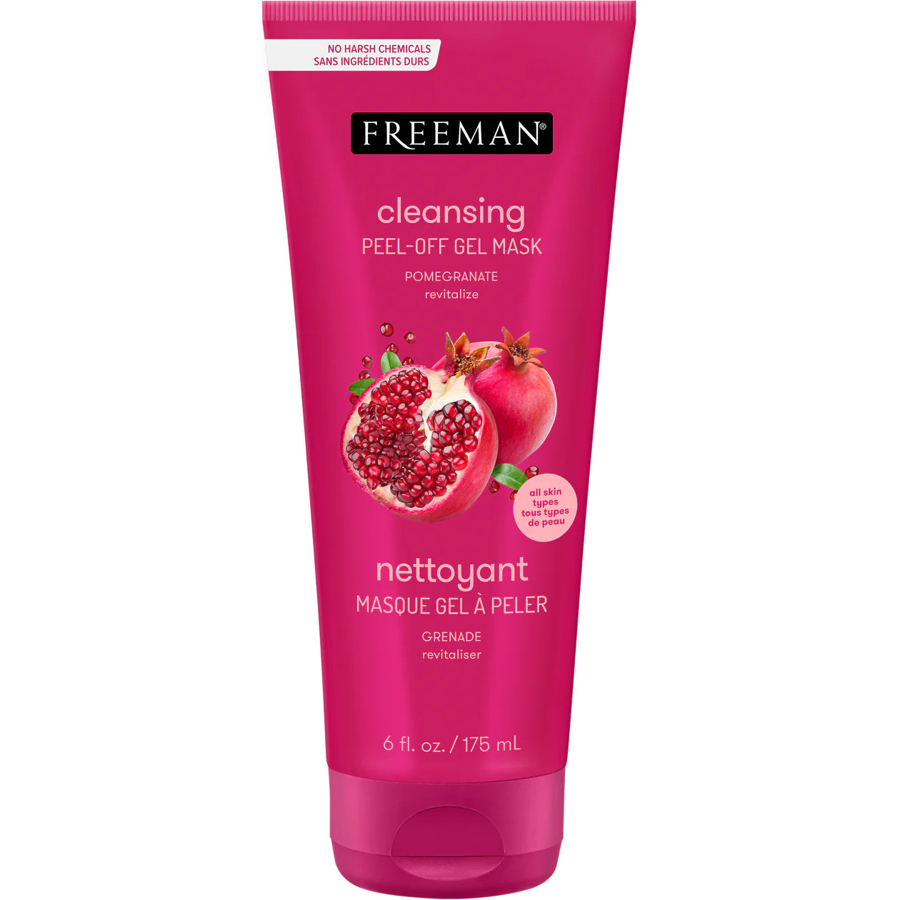 FREEMAN Revitalizing Pomegranate Peel-Off Gel Mask 175ml