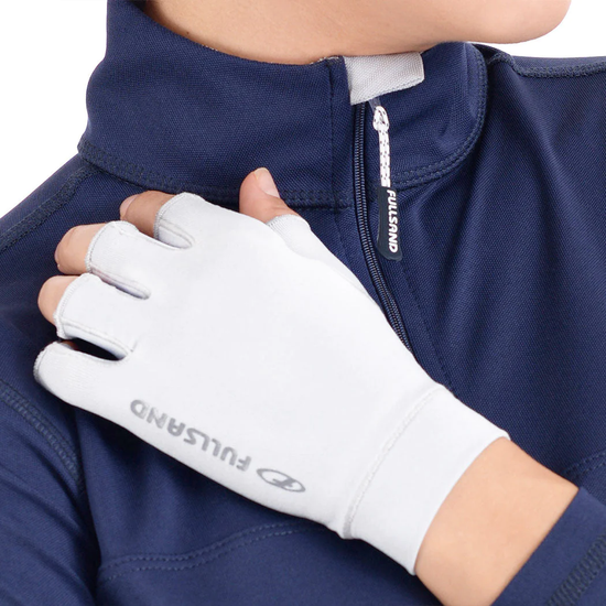 FULLSAND Guantes Antisolares Unisex Color Blanco