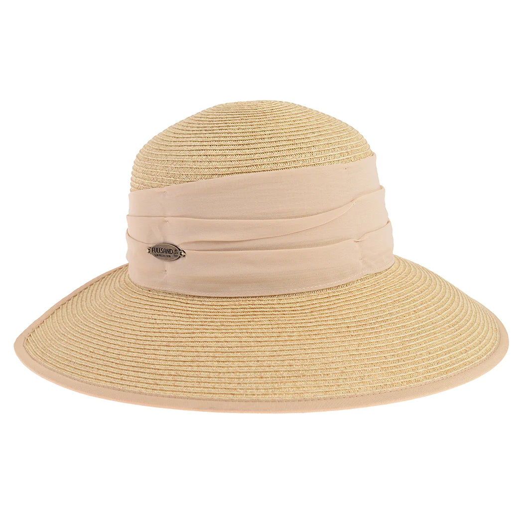 FULLSAND Sombrero Beige Malvinas para Mujer con Protección Solar