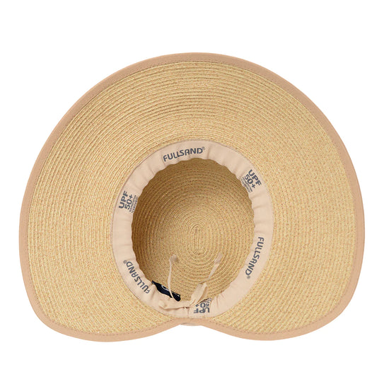 FULLSAND Sombrero Beige Malvinas para Mujer con Protección Solar