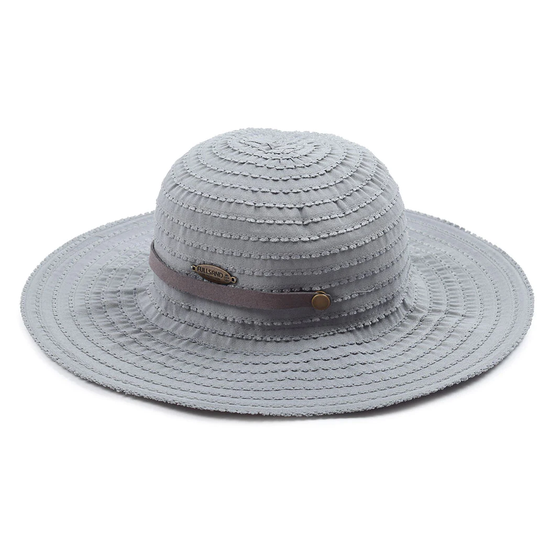 FULLSAND Sombrero Gris Enrollable Canguro para Mujer con Protección Solar