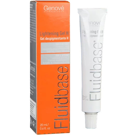 GENOVÉ Fluidbase Gel Despigmentante H, Contiene Hidroquinona, 30ml