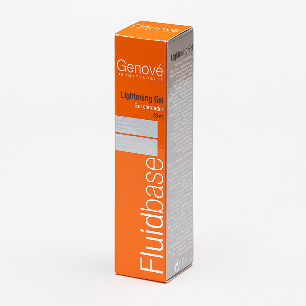 GENOVÉ Fluidbase Gel Despigmentante, Triple Acción, 30ml