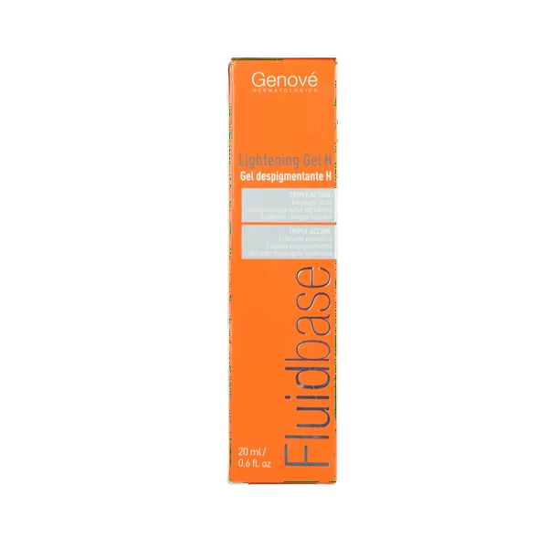 GENOVÉ Fluidbase Gel Despigmentante H, Contiene Hidroquinona, 30ml