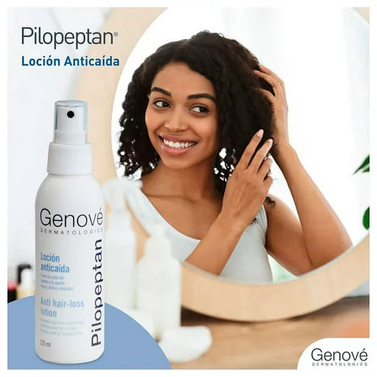 GENOVÉ Pilopeptan Loción Anticaída del Cabello y Estimula Crecimiento, 100ml