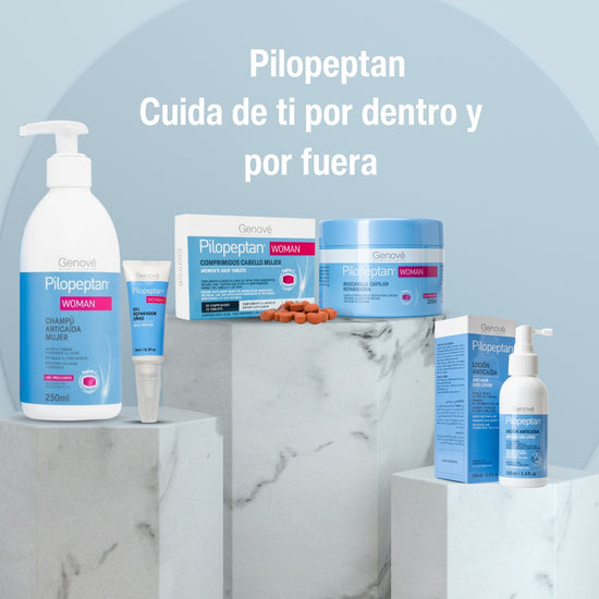 GENOVÉ Pilopeptan Loción Anticaída del Cabello y Estimula Crecimiento, 100ml