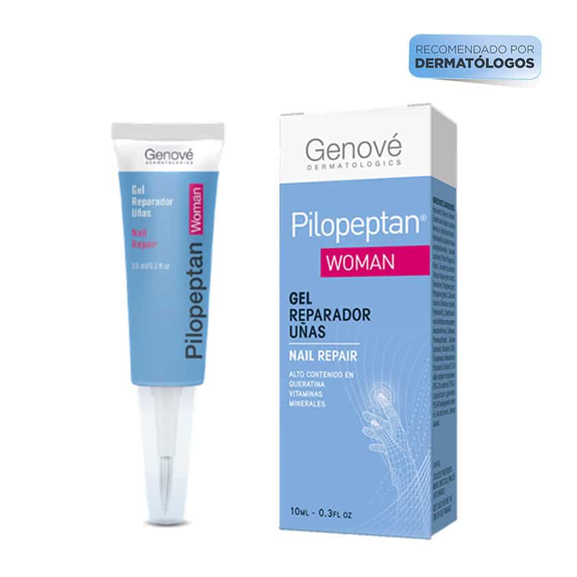 GENOVÉ Pilopeptan Woman Gel Reparador de Uñas, 10ml