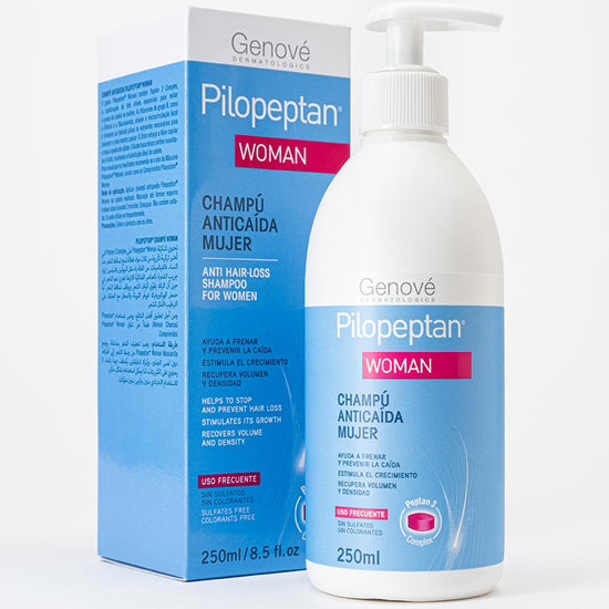 GENOVÉ Pilopeptan Woman Champú Anticaída del Cabello, 250ml