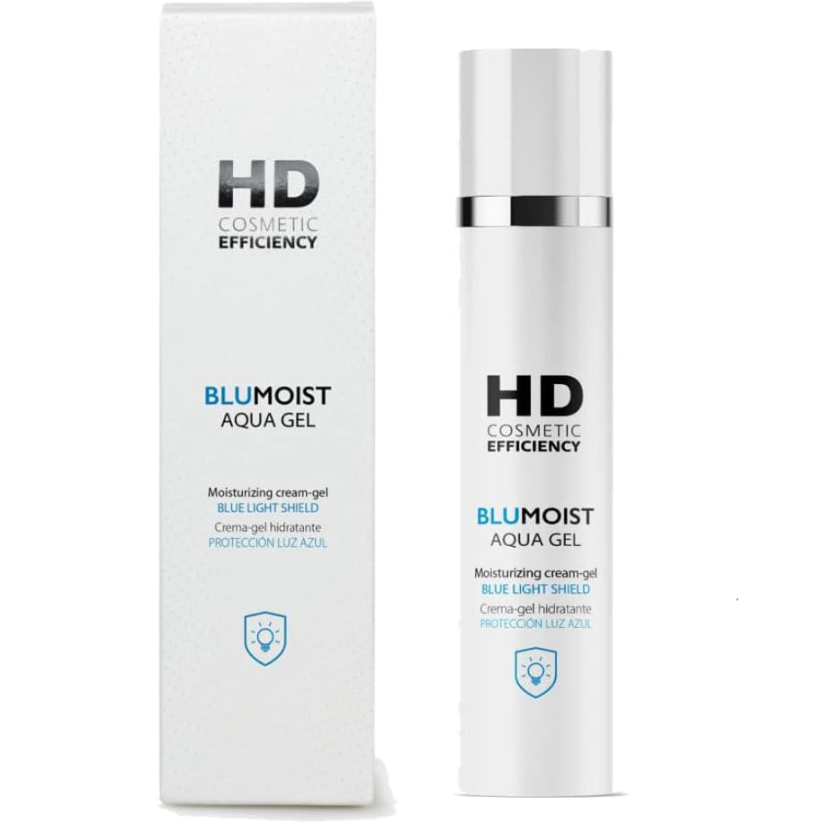 HD Blumoist Aqua Gel, Hidratante Protector de Radiación HEV Luz Azul, 50ml