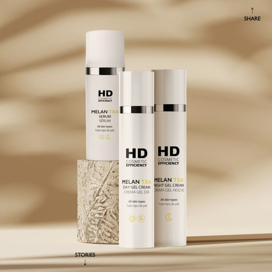 HD Melan TXA Crema Gel Día, Despigmentante y Protector Solar SPF50+, 50ml