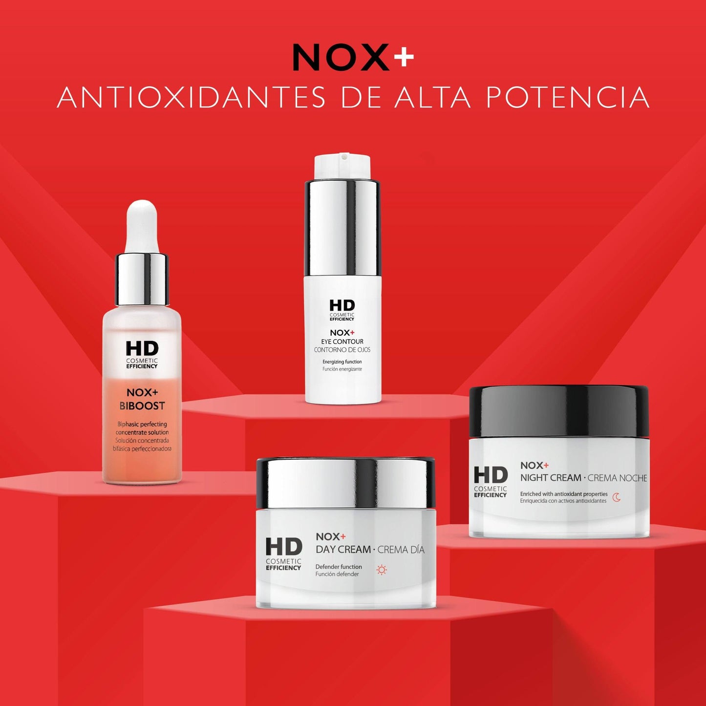 HD Nox+ BiBoost, Solución Concentrada Bifásica Perfeccionadora, 30ml