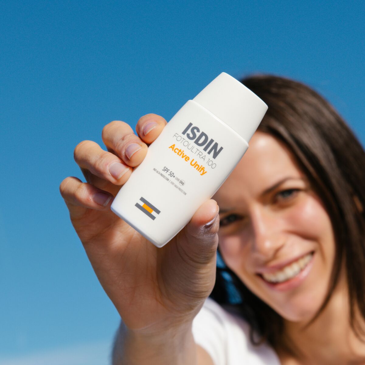 ISDIN FOTOULTRA  100 Active Unify Sin Color SPF50+ Fusion Fluid, 50ml