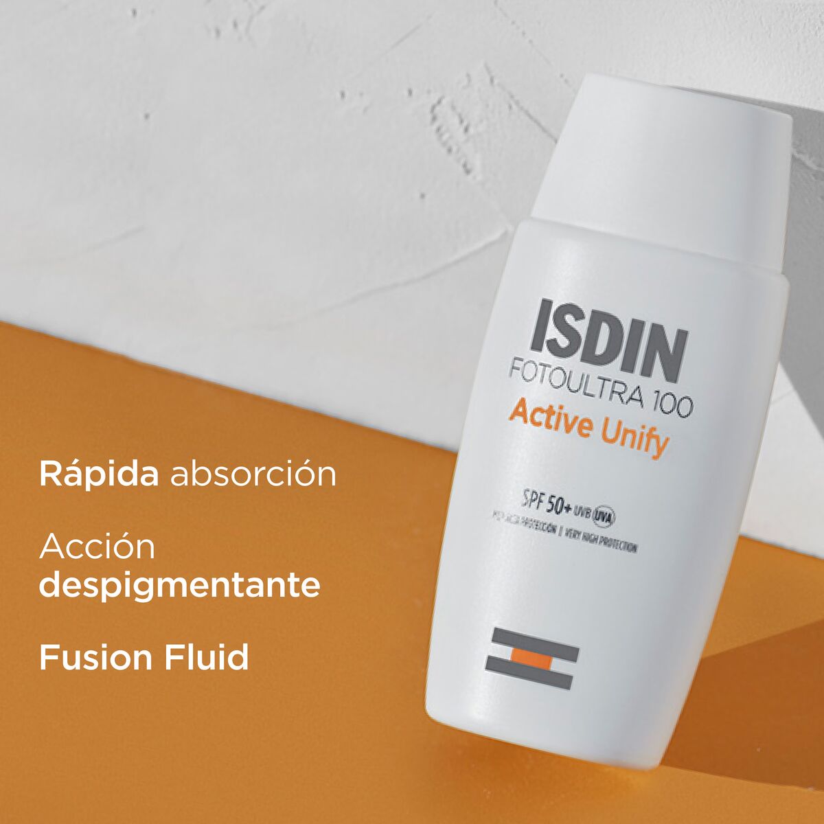 ISDIN FOTOULTRA  100 Active Unify Sin Color SPF50+ Fusion Fluid, 50ml