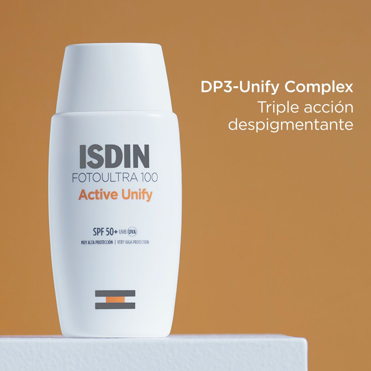 ISDIN FOTOULTRA  100 Active Unify Sin Color SPF50+ Fusion Fluid, 50ml
