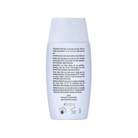 ISDIN Fotoprotector Facial Fusion Fluid COLOR SPF 50+ Matificante Piel Sensible 50ml