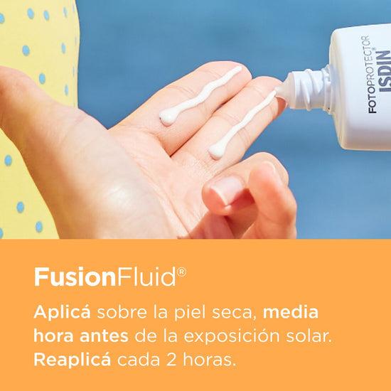 ISDIN Fotoprotector Facial Fusion Fluid SPF 50+ Matificante Piel Sensible 50ml