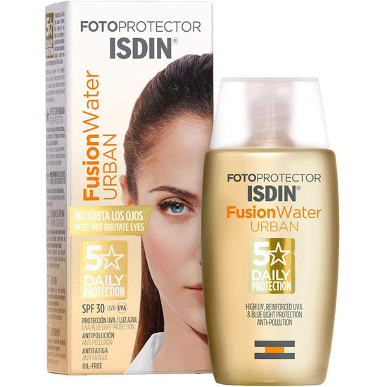 ISDIN Fotoprotector Fusion Water Urban, Entornos Urbanos SPF30, 50ml