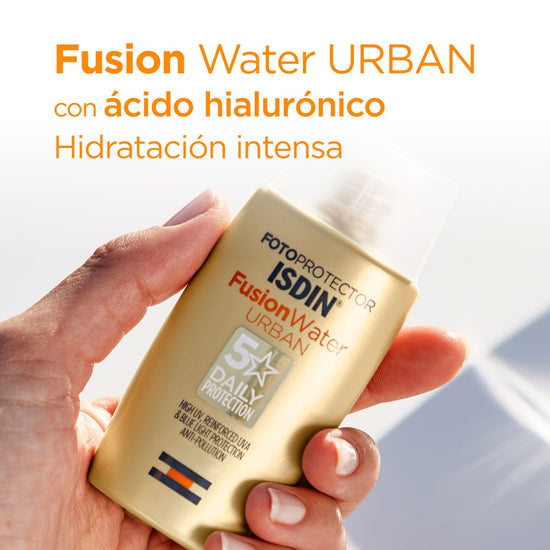 ISDIN Fotoprotector Fusion Water Urban, Entornos Urbanos SPF30, 50ml